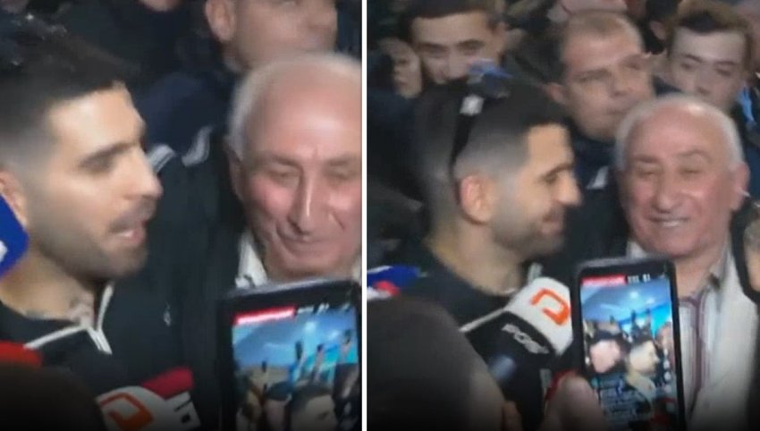 VIDEO: ილია თოფურიას შეხვედრა თავის ბაბუასთან საქართველოში - ემოციური კადრები