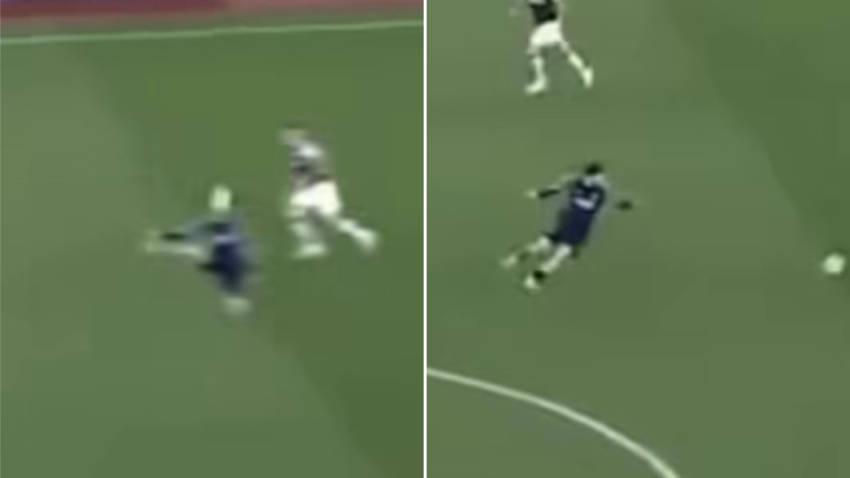 VIDEO: კვარა კვლავ გაფრინდა - ხვიჩა კვარაცხელიას საოცარი ნახტომი და ბურთის მიღება