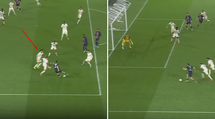 VIDEO: ერთი მოძრაობით ორი მცველი ნაბეღლავზე გაუშვა - კვარას საოცარი ფინტი "ნიცასთან" მატჩში