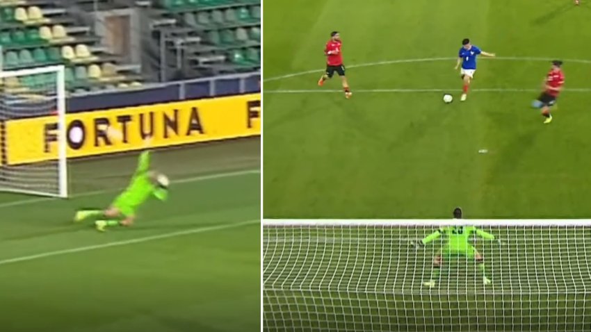 VIDEO: ეს რა მომენტი იყოოო! - ლუკა ხარატიშვილის სასწაული სეივი საფრანგეთის წინააღმდეგ