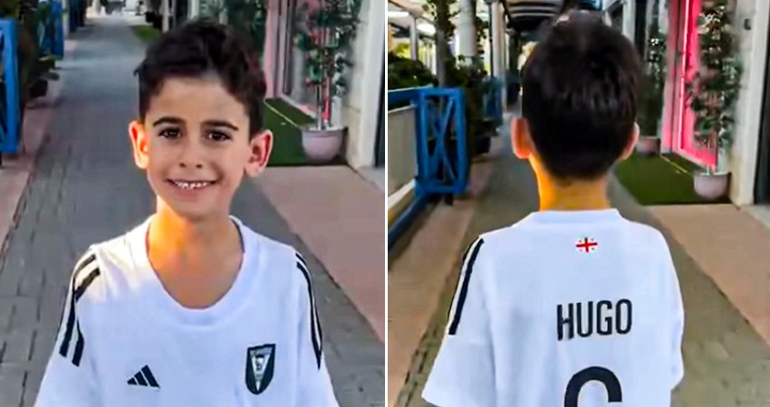 VIDEO: "მადლობა" - საჩუქარი ჰუგო თოფურიას ქართული კლუბისგან