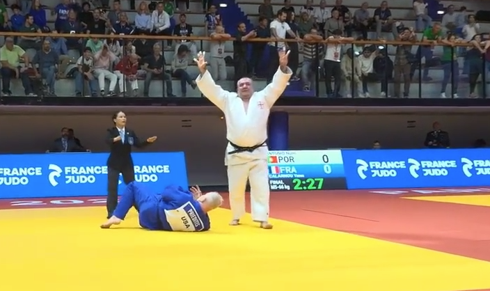 VIDEO: ზედიზედ მეცხრედ! - ალექსი დავითაშვილი ვეტერანთა შორის ძიუდოში მსოფლიო ჩემპიონია