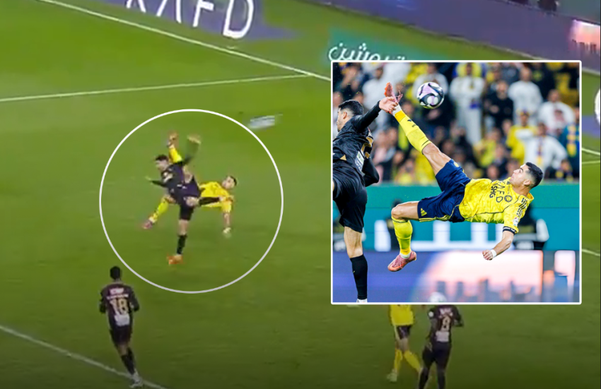 VIDEO: ეს რა იყო! - კრიშიტიანუ რონალდუს საოცარი მაკრატელა გოლი