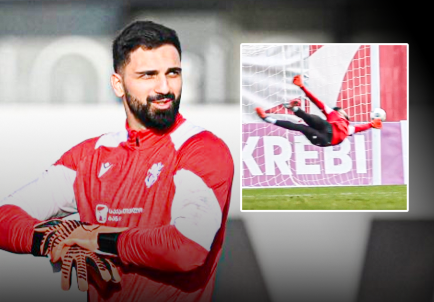 VIDEO: გაფრინდა და მოიგერია! - გიორგი მამარდაშვილის საოცარი სეივი