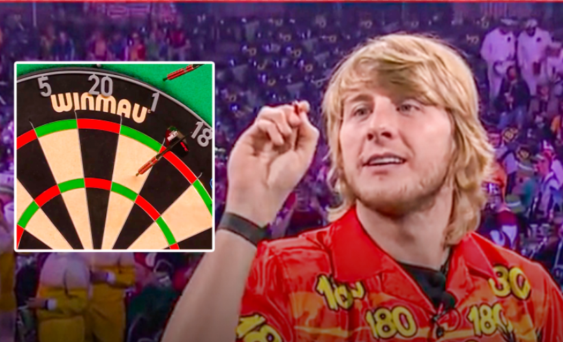 VIDEO: პედი პიმბლეტი დარტსის მატჩში დამარცხდა