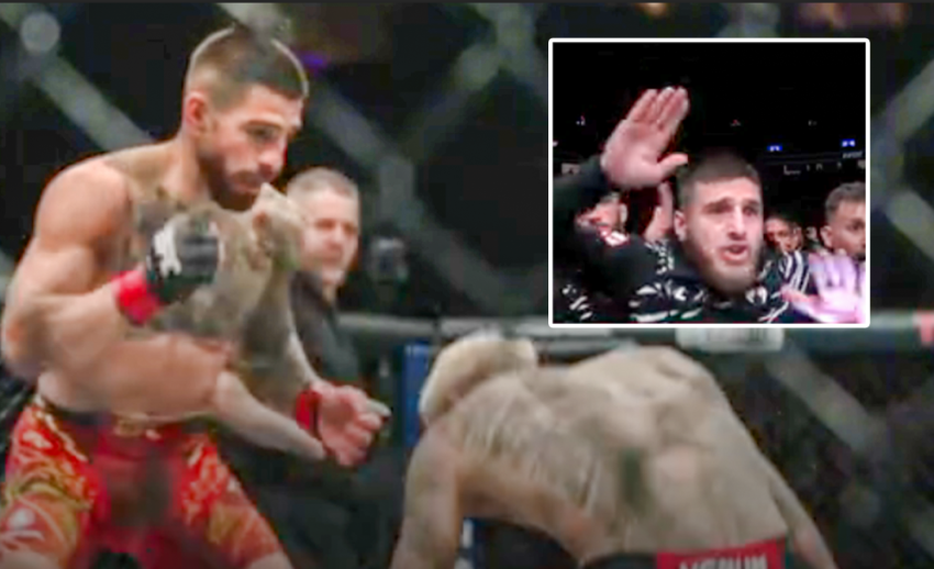 VIDEO: ალექსანდრე თოფურიას რეაქცია ილიას საოცარ ნოკაუტზე