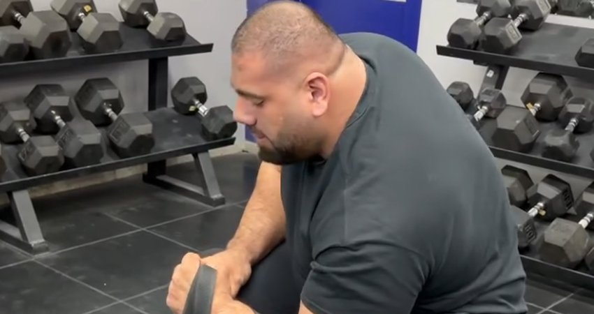 VIDEO: ლევან საგინაშვილი მაგარ ფორმაშია! - ქართველი ჰალკის არანორმალური ვარჯიში