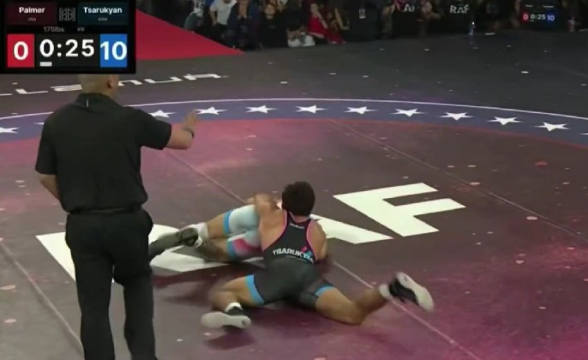 VIDEO: ამას ჰქვია გაანადგურაო - არმან ცარუკიანის სასწაული გამარჯვება ჭიდაობის მატჩში