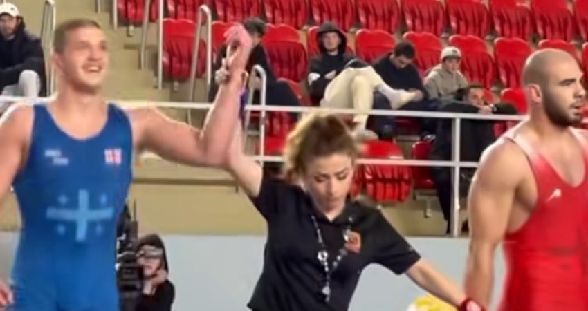 VIDEO: 18 წლის კონსტანტინე პეტრიაშვილი უფროსებს შორის საქართველოს ჩემპიონია