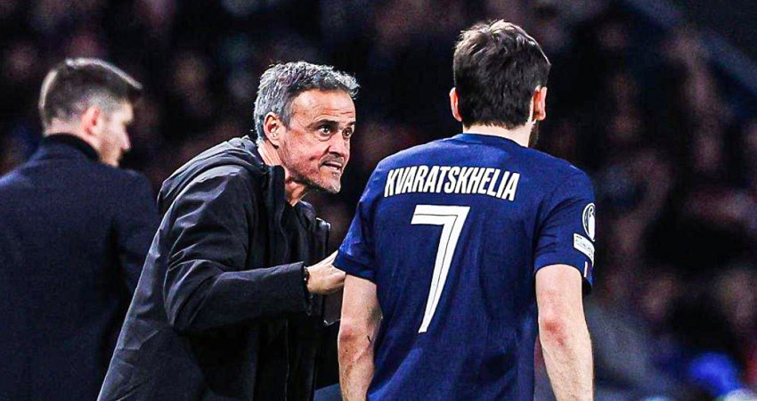 მოულოდნელი გადაწყვეტილება! - დღეს ენრიკე კვარას სხვა  პოზიციაზე ათამაშებს