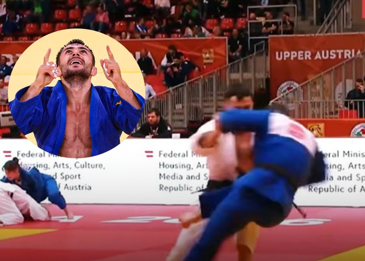 VIDEO: მარგველაშვილიიიიი - პირველივე წამებზე საოცარი იპონი ბრიტანელ მეტოქესთან