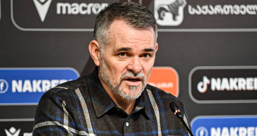 ვილი სანიოლის პრესკონფერენცია ისრაელთან მატჩის წინა დღეს