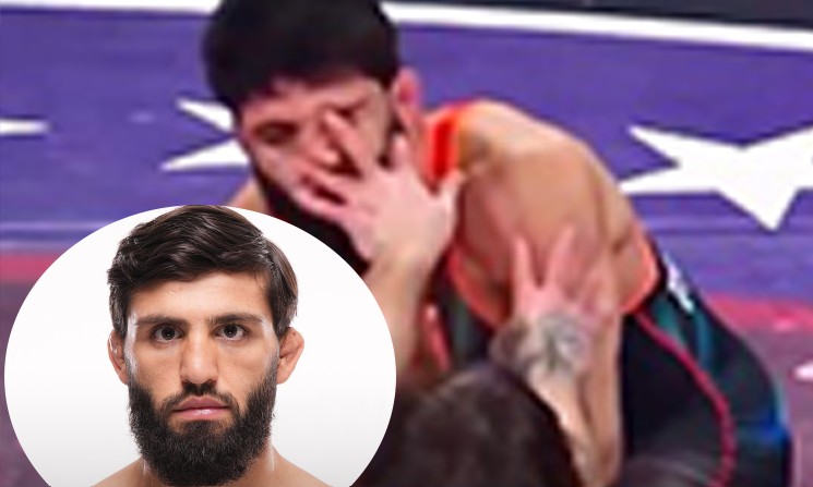 ის, რაც ყველას გამორჩა - რას უკეთებდა მეტოქე ცარუკიანს ჭიდაობის დროს