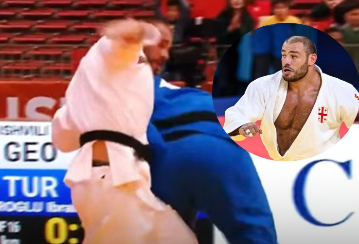 VIDEO: პირველივე წრეში - გურამ თუშიშვილს თურქმა ძიუდოისტმა სძლია