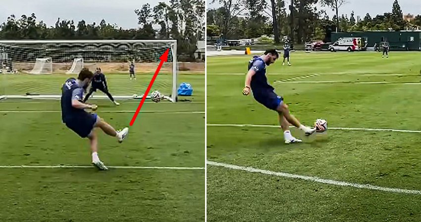 VIDEO: ხვიჩამ მეკარე აწამა! - კვარას საოცარი გოლები ვარჯიშზე