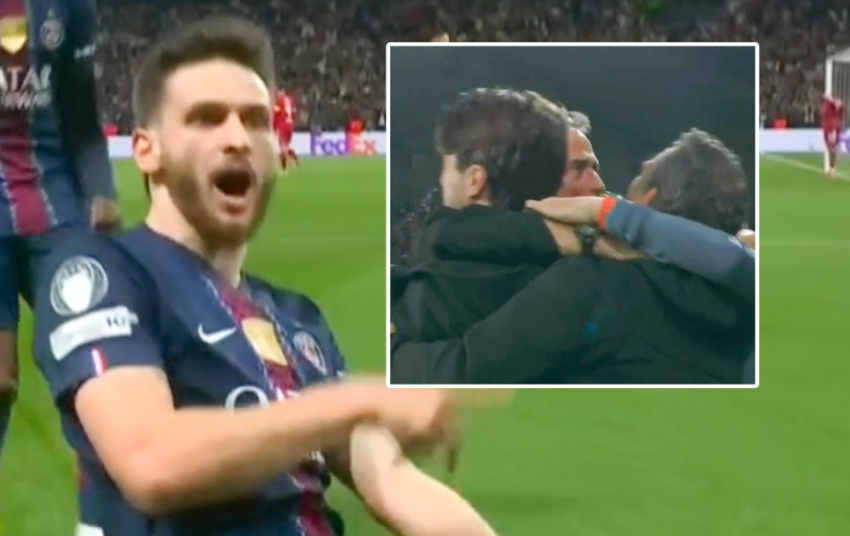 VIDEO: ლუის ენრიკეს რექაცია ხვიჩა კვარაცხელიას გოლზე