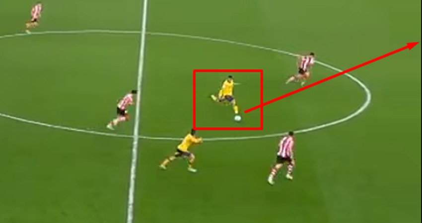 VIDEO: ცოტა დააკლდა! - ჟორჟი გოლს მოედნის ცენტრიდან იტანდა