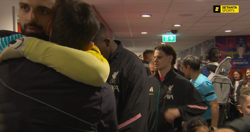 VIDEO: მატჩის დაწყებამდე კვარა მამარდასთან მივიდა