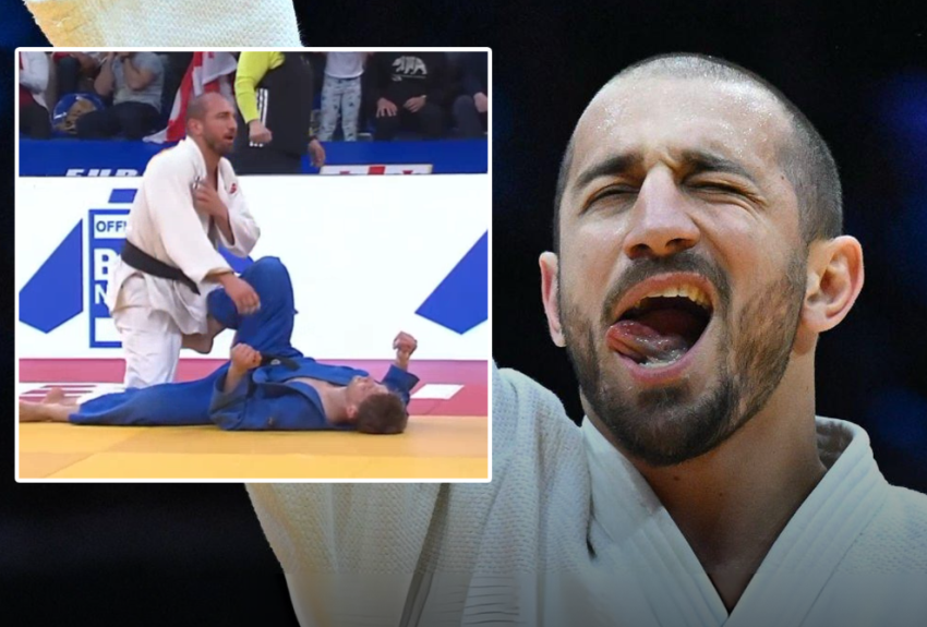 VIDEO: არიიის! - ლაშა ბექაური ევროპის ჩემპიონატის 1/4 ფინალში გავიდა