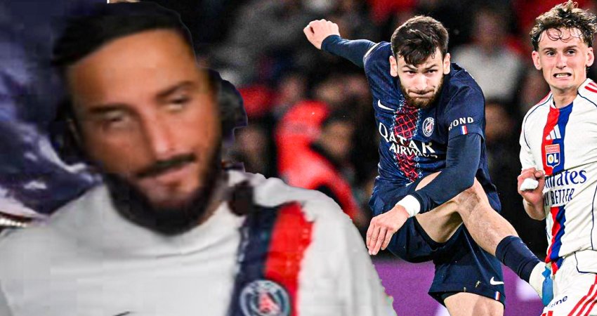 VIDEO: ასე წყნარად პირველად აღნიშნა - ფრანგი სტრიმერის რეაქცია კვარას გოლზე