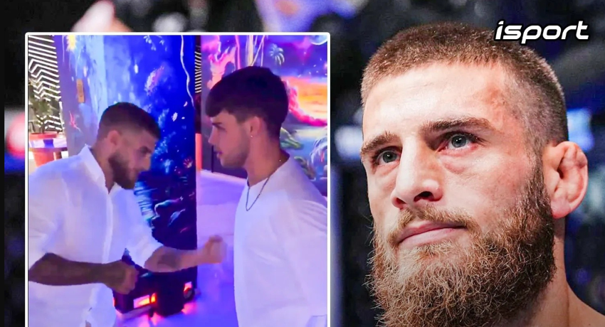 VIDEO: ფანმა ალექსანდრე თოფურიას დარტყმა საკუთარ თავზე გამოსცადა