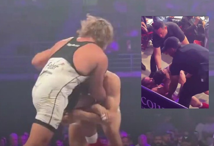 VIDEO: არმან, ასე არ შეიძლება - ცარუკიანის უღირსი საქციელი RAF-ში ჭიდაობის დროს