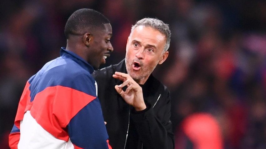 დემბელე: "თუ ამას არ იზამ, ენრიკე სკამზე დაგსვამს..."