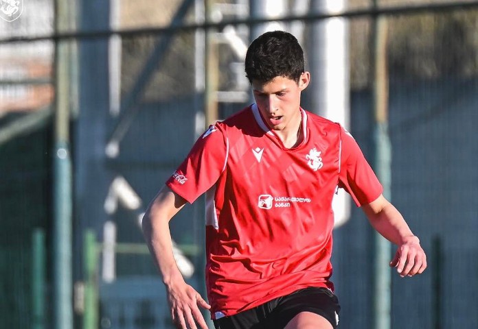 ლევან კალაძემ საქართველოს 17-წლამლდელთა ნაკრებში ითამაშა