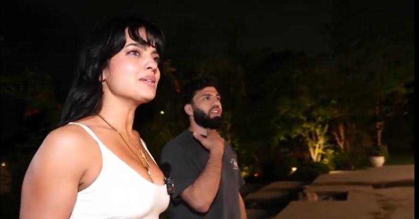 VIDEO: ცარუკიანმა ნინა აუზში ჩააგდო! - რა მოხდა პირდაპირი ეთერის დროს