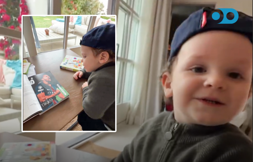 VIDEO: პატარა დამიანე კვარაცხელია "პსჟ"-ს ფეხბურთელებს კარგად იცნობს