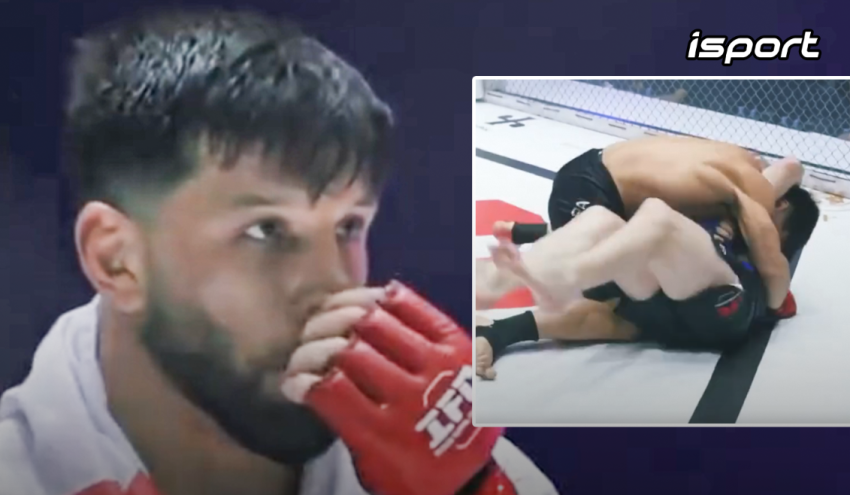 VIDEO: საოცარი ფინიში! - ბექა ღვინიაშვილის მეორე გამარჯვება MMA-ში