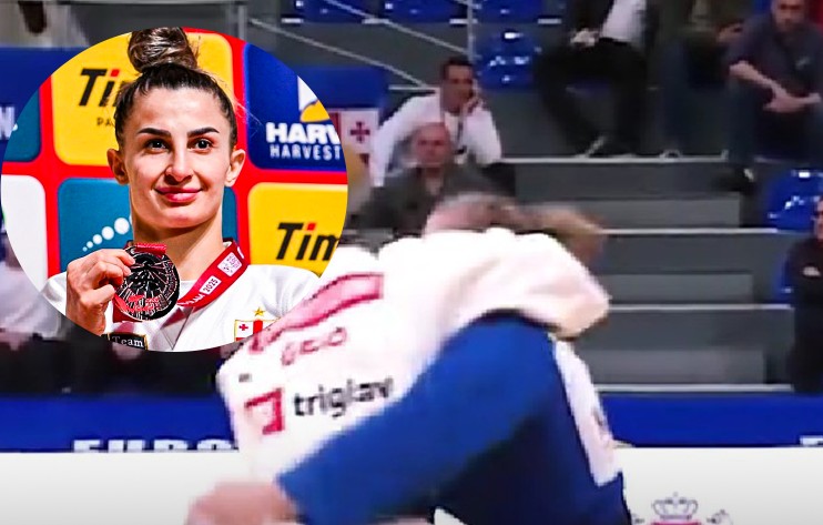 VIDEO: არიიის! რა სტარტია! ეთერ ლიპარტელიანის პირველი მოგება ევროპის ჩემპიონატზე