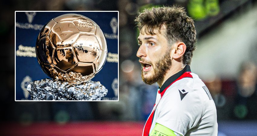 რომელ ადგილზეა ხვიჩა კვარაცხელია 2026 წლის ოქროს ბურთის ნომინანტთა სიაში