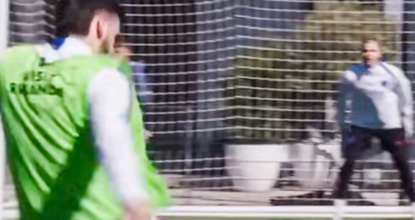 VIDEO: კვარამ პსჟ-ს ვარჯიშზე გუნდელები გააოცა - საოცარი შესრულება