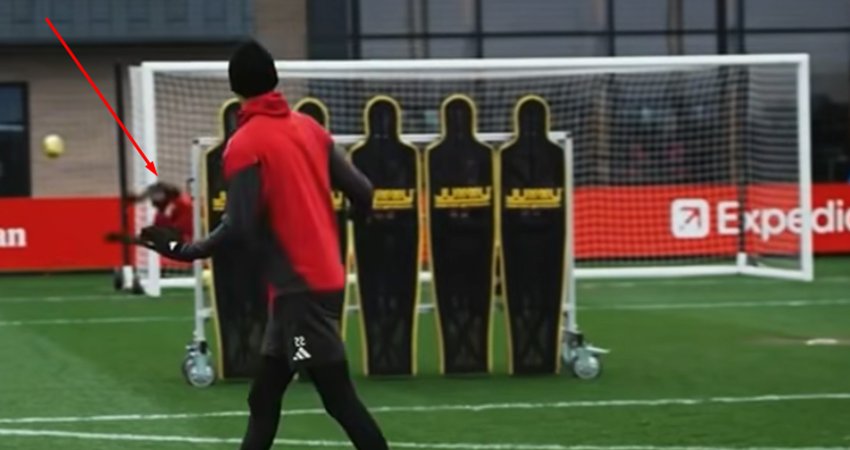 VIDEO: რას აკეთებ მამააააარდ! - ქართველი კიპერის სასწაული სეივი ვარჯიშზე