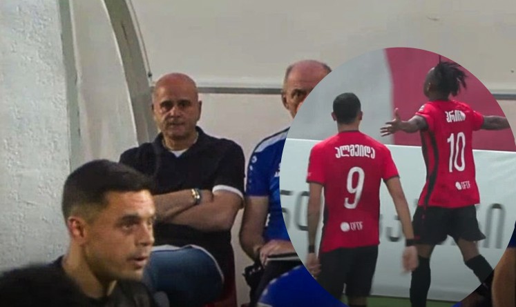 VIDEO: ნუთუ ქეცბაია და დინამო დაშორდებიან? თემურის რეაქცია, როცა რუსთავმა დინამოს მე-3 გოლი გაუტანა