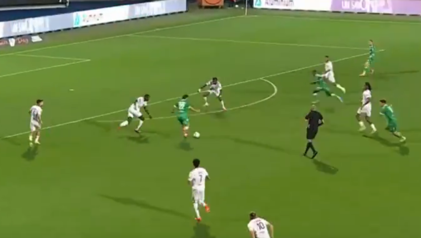 VIDEO: ეფექტური შესრულება! - ზურიკო დავითაშვილის საგოლე გადაცემა დიუნკერკთან მატჩში