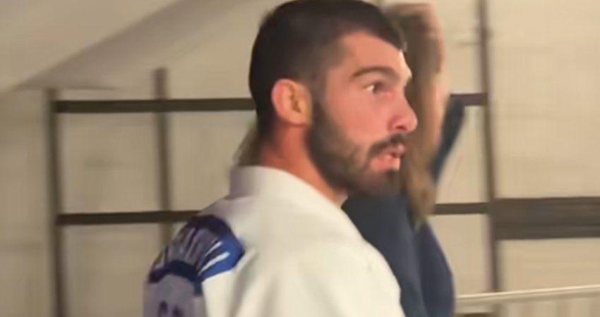 VIDEO: რა თქვა გრიგალამ ფინალში გასვლის შემდეგ გასახდელისკენ გზად